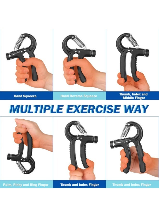 ترينفي جهاز تقوية قبضة اليد والساعد، جهاز تمارين قابل للتعديل لبناء العضلات وإعادة التأهيل والتعافي من الإصابات، معدات تدريب اللياقة البدنية - Image 5